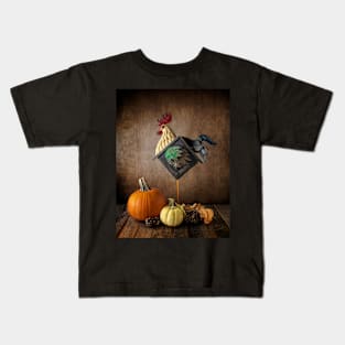 Rooster Birdhouse Composite Kids T-Shirt